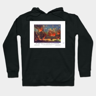 NEW YORK FIREWORKS city Hoodie